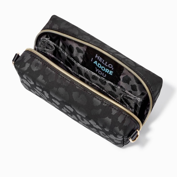 Stella & Dot Organizational Pouch Black Leopard - Picture 4 of 4